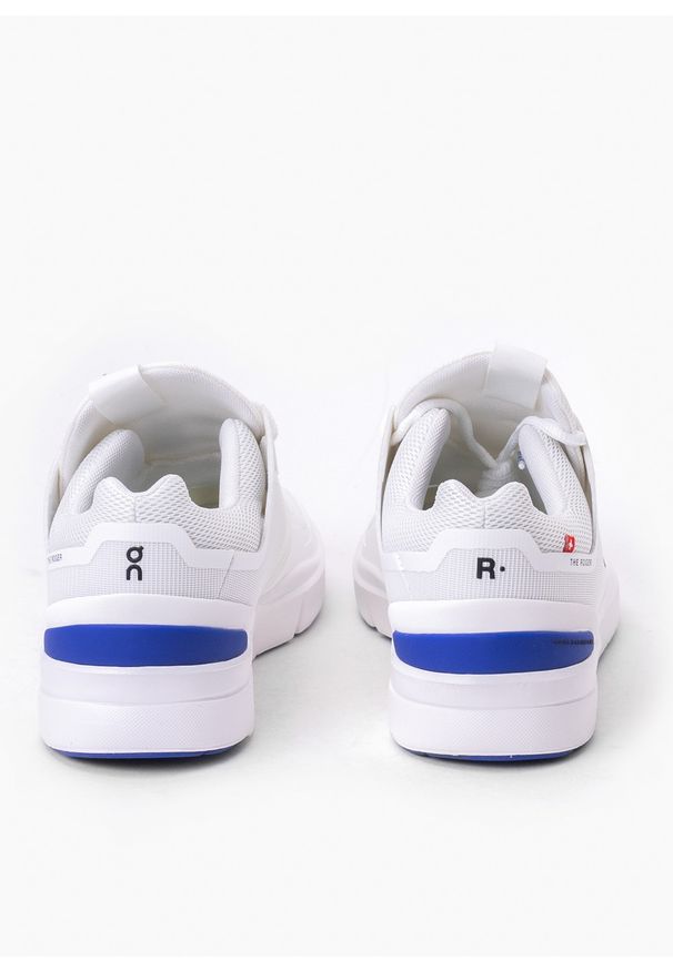 On - ON THE ROGER SPIN Sneakersy damskie. Okazja: na co dzień, do pracy, na spacer. Kolor: biały. Sport: turystyka piesza