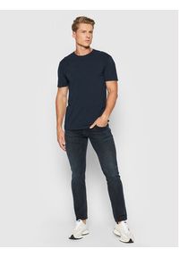 Selected Homme Komplet 3 t-shirtów New Pima 16076191 Granatowy Regular Fit. Kolor: niebieski. Materiał: bawełna #2
