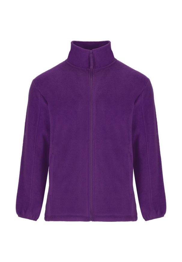 ROLY - Kurtka Dziecięca/dziecięca Artic Full Zip Fleece Jacket. Kolor: fioletowy. Sezon: zima