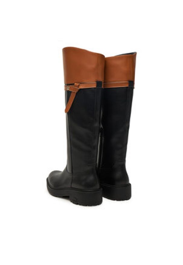 Liu Jo Kozaki London 04 SF5031 P0102 Czarny. Kolor: czarny. Materiał: skóra