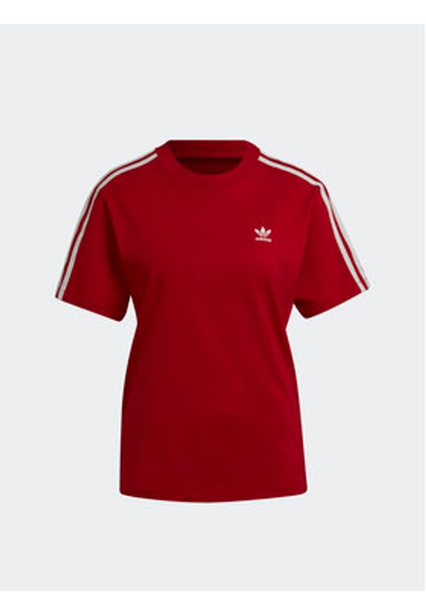 Adidas - adidas T-Shirt THEBE MAGUGU HK5209 Czerwony Regular Fit. Kolor: czerwony. Materiał: bawełna