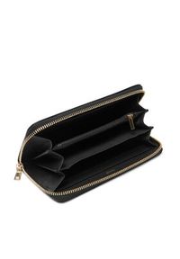 Geox Duży Portfel Damski D.Wallet D35K3A B0039 C9999 Czarny. Kolor: czarny. Materiał: skóra #3