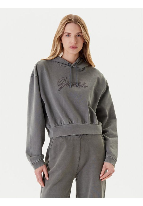 Guess Bluza V5RQ16 KCOS1 Szary Relaxed Fit. Kolor: szary. Materiał: bawełna
