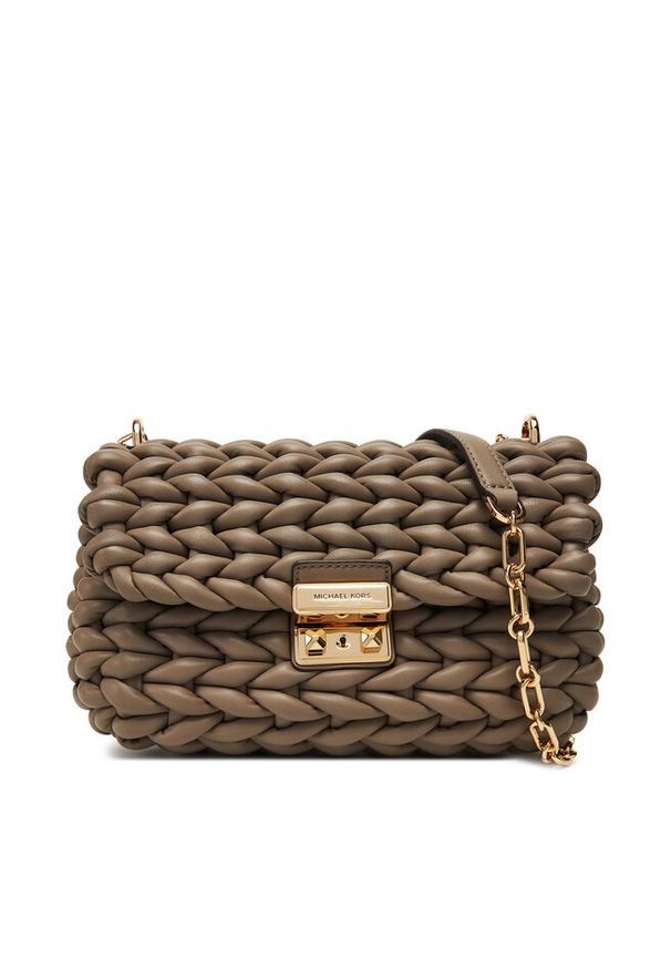 Torebka MICHAEL Michael Kors. Kolor: beżowy