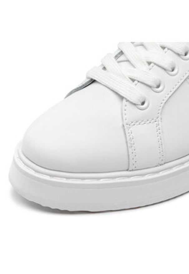 Lauren Ralph Lauren Sneakersy Angeline 4 802875887001 Beżowy. Kolor: beżowy. Materiał: skóra
