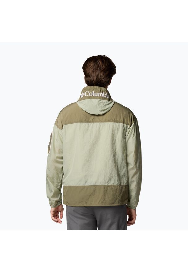 columbia - Kurtka przejściowa męska Columbia Challenger II. Kolor: zielony. Materiał: softshell. Sport: turystyka piesza