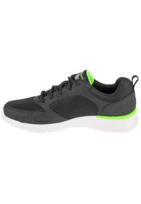 skechers - Buty sportowe Sneakersy męskie, Skech-Air Dynamight. Kolor: czarny. Sport: turystyka piesza