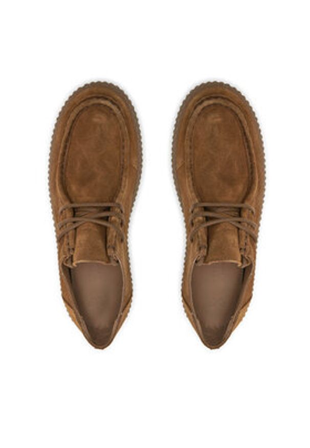 Weekend Max Mara Półbuty Kapok 24255260946 Brązowy. Kolor: brązowy. Materiał: skóra, zamsz