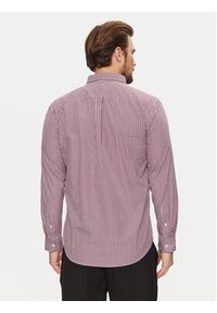 TOMMY HILFIGER - Tommy Hilfiger Koszula Gingham MW0MW37548 Czerwony Regular Fit. Kolor: czerwony. Materiał: bawełna