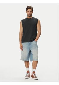 Jack & Jones Tank top Simon 12297709 Czarny Relaxed Fit. Kolor: czarny. Materiał: bawełna #3