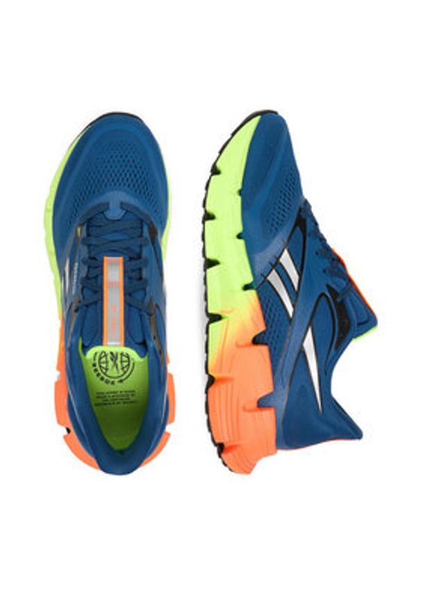 Reebok Buty do biegania EO-FLOATZIG 2 100244492 Granatowy. Kolor: niebieski. Materiał: materiał