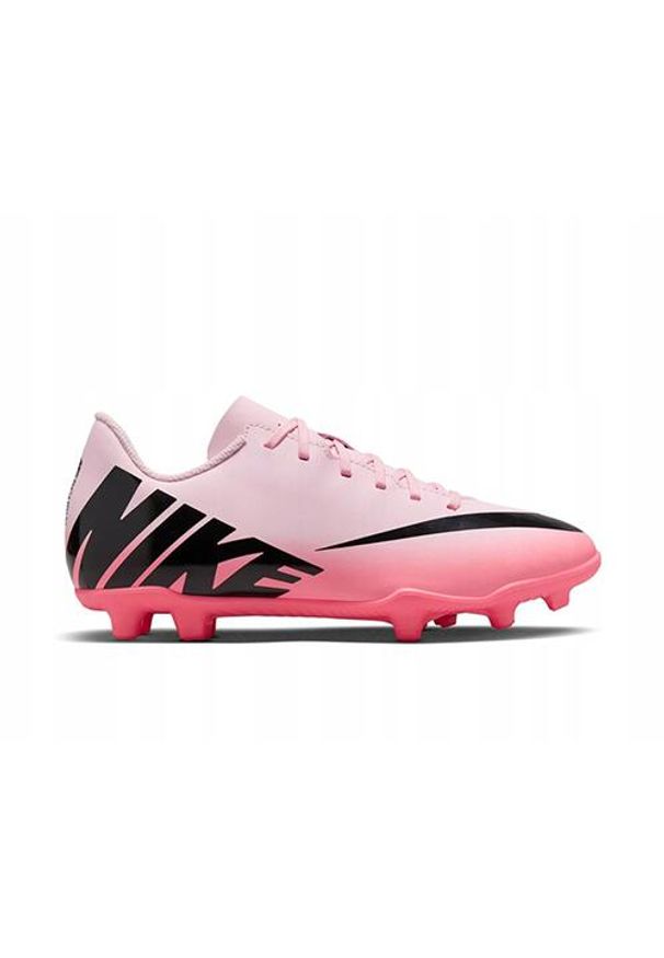 Korki Sportowe Nike JR Vapor 15 Club FG/MG. Kolor: różowy. Sport: fitness, piłka nożna