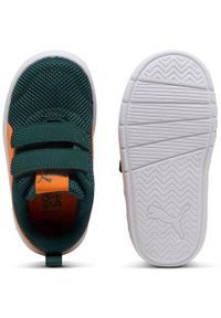 Adidasy Puma Courtflex V3 Mesh Inf Clyde Royal-puma W, Dzieci. Okazja: na uczelnię. Kolor: zielony. Materiał: mesh. Sport: joga i pilates