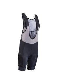 Spodenki kolarskie z pampersem (na szelkach) damskie LEATT Bib MTB Endurance. Kolor: czarny. Sport: kolarstwo