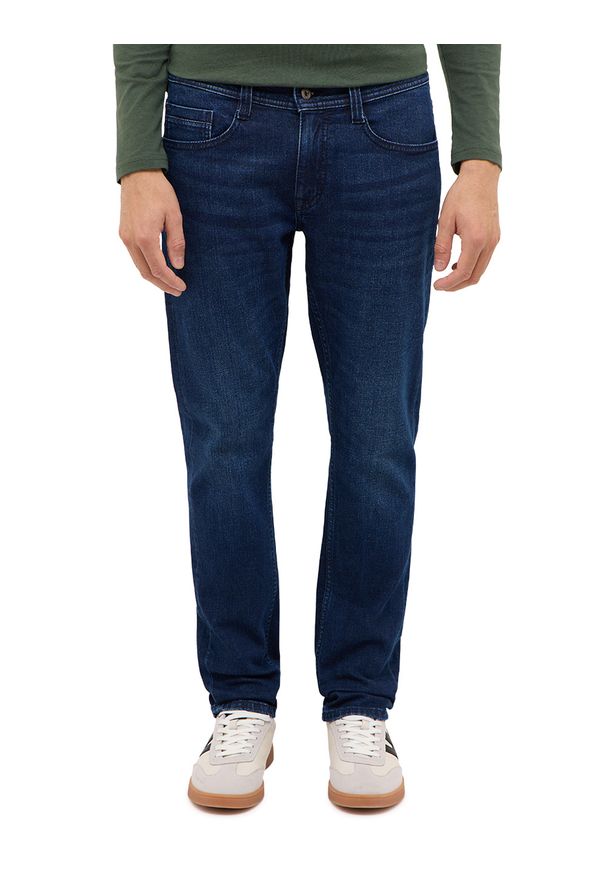 Męskie Spodnie jeansowe Mustang Style Oregon Slim Denim Blue 1017220 5000 883