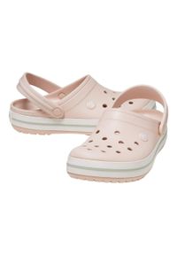 Buty do chodzenia damskie Crocs Crocband. Kolor: różowy. Materiał: syntetyk, materiał