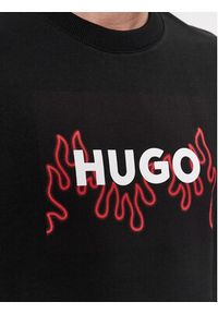 Hugo Bluza Duragol 50506990 Czarny Regular Fit. Kolor: czarny. Materiał: bawełna #5