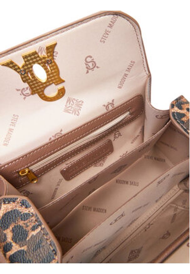Steve Madden Torebka Bnoya-L SM13001638 Brązowy. Kolor: brązowy. Materiał: skórzane