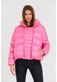 DIEGO M Różowa damska kurtka, Rozmiar 42 EU - 46 IT. Kolor: różowy #1