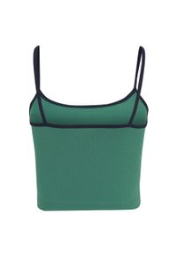 Damski crop top Fila Lissey. Kolor: zielony. Styl: sportowy