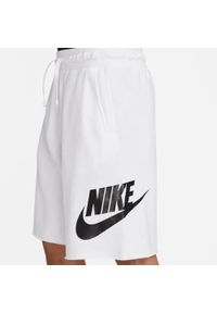 Spodenki Męskie Nike M Nk Club Alumni Hbr Ft Short. Kolor: biały. Długość: krótkie. Sezon: lato