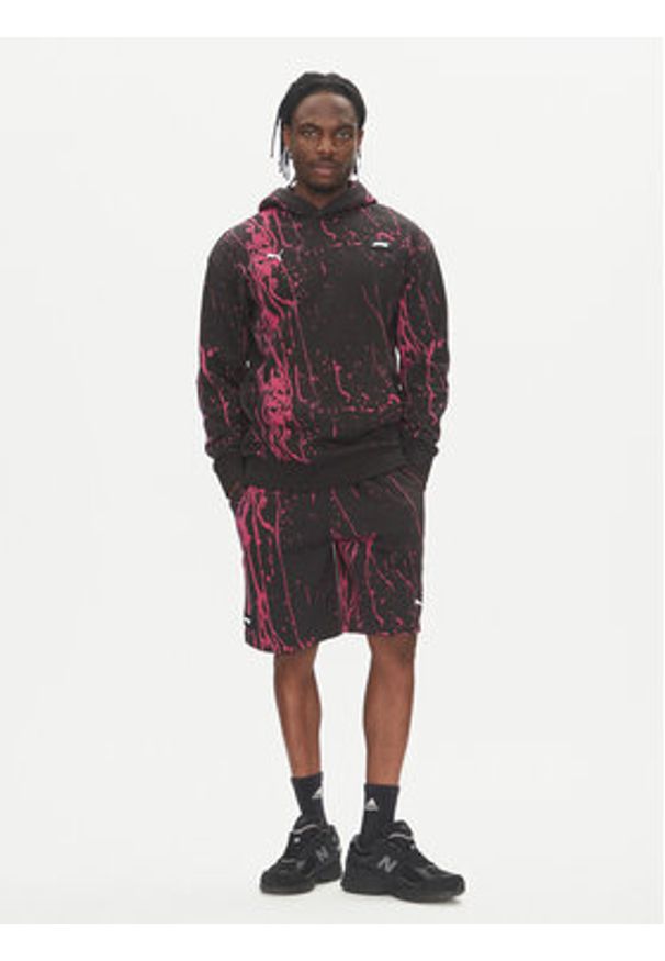 Puma Bluza F1 Color Splash 630170 Czarny Relaxed Fit. Kolor: czarny. Materiał: bawełna