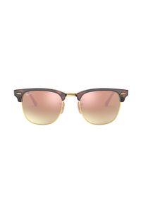 Ray-Ban - Okulary Clubmaster Double Bride. Kolor: beżowy
