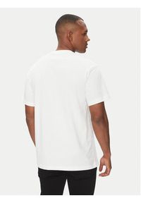 Versace Jeans Couture T-Shirt 78GAHT01 Biały Regular Fit. Kolor: biały. Materiał: bawełna #4