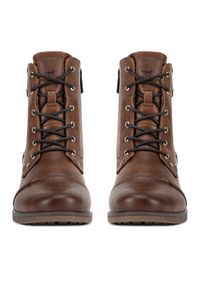 Mustang Trzewiki 1229-513 Brązowy. Kolor: brązowy. Materiał: materiał #2