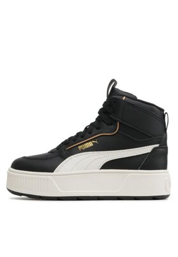 Puma Sneakersy Karmen Rebelle Mid 387213 10 Czarny. Kolor: czarny. Materiał: skóra