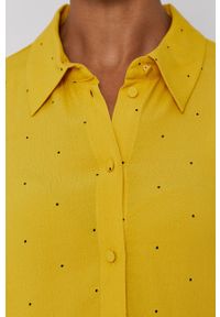 Y.A.S - Koszula. Okazja: na co dzień. Kolor: żółty. Materiał: tkanina, wiskoza, materiał. Długość rękawa: długi rękaw. Długość: długie. Styl: casual