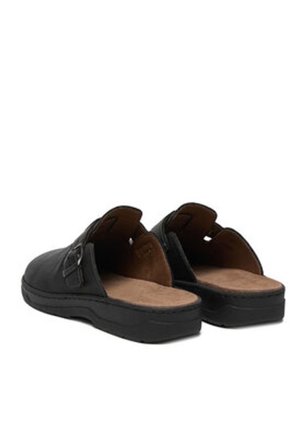 Rieker Klapki CEO-20394-00 Czarny. Kolor: czarny. Materiał: skóra