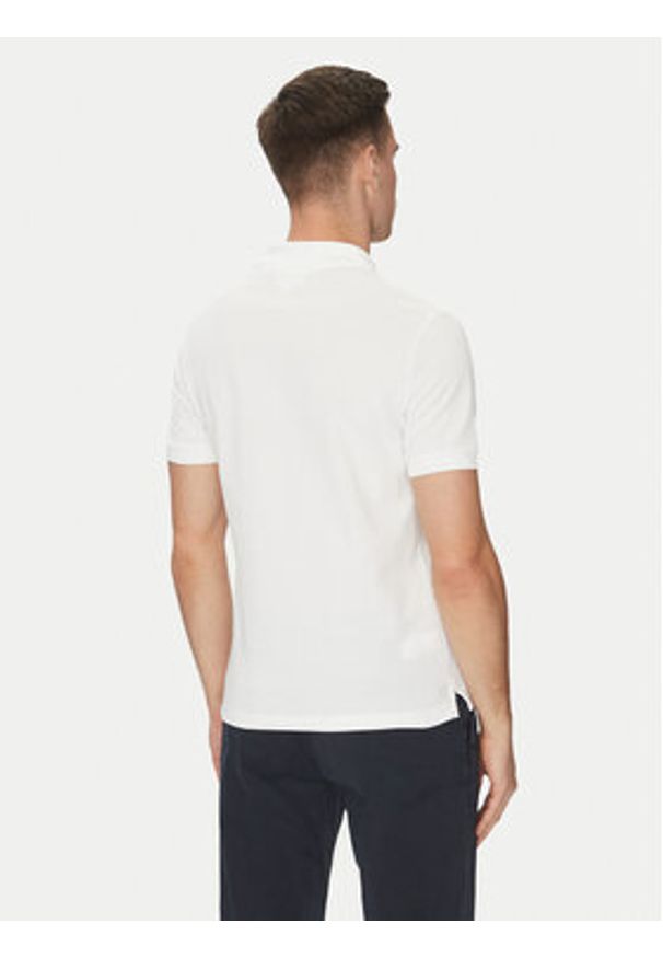 Lacoste Polo PH9185 Biały Regular Fit. Typ kołnierza: polo. Kolor: biały. Materiał: bawełna