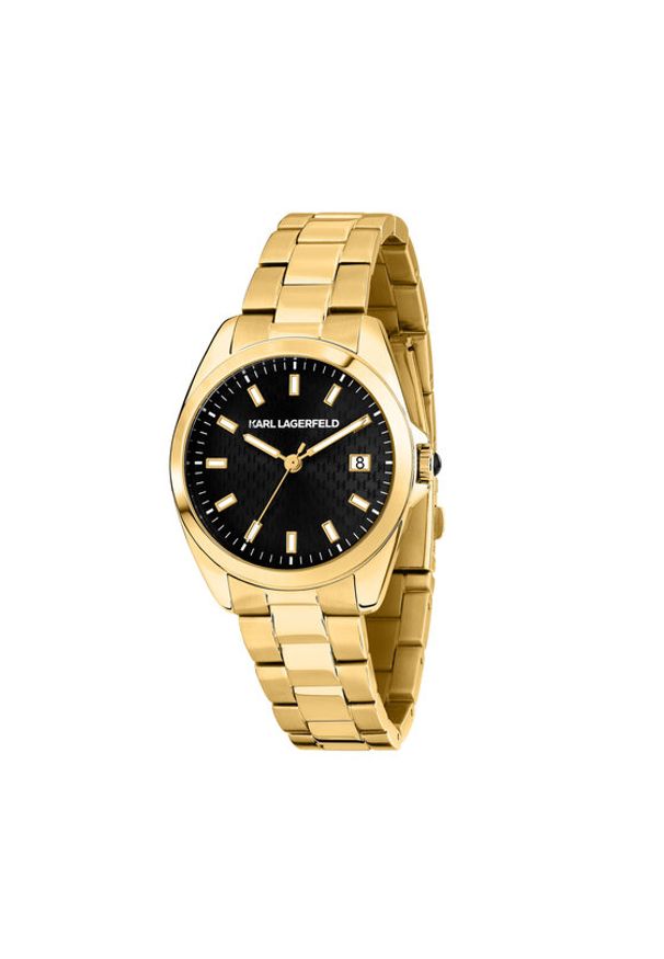 Karl Lagerfeld - KARL LAGERFELD Zegarek R0553101506 Złoty. Kolor: złoty