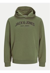 Jack & Jones - Jack&Jones Dres Josh 12271632 Zielony Regular Fit. Kolor: zielony. Materiał: bawełna, syntetyk