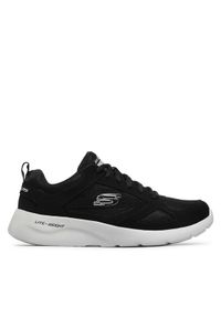 skechers - Skechers Sneakersy Dynamight 2.0 58363/BLK Czarny. Kolor: czarny. Materiał: materiał #1