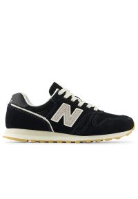 Buty New Balance WL373TN2 - czarne. Okazja: na co dzień. Kolor: czarny. Materiał: guma, skóra, zamsz, materiał, syntetyk. Szerokość cholewki: normalna. Model: New Balance 373