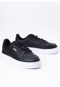 Puma - Sneakersy damskie PUMA CARINA STREET. Okazja: do pracy, na spacer, na co dzień. Kolor: czarny. Sport: turystyka piesza