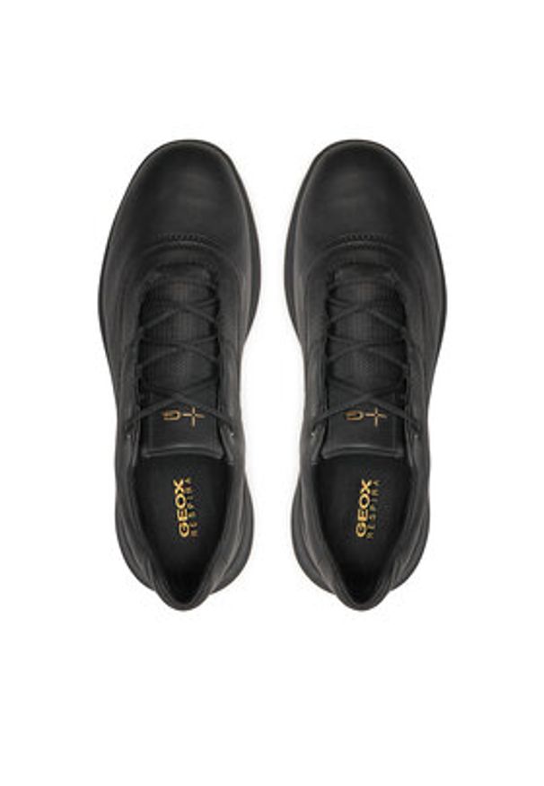Geox Sneakersy U Pg1X B Abx U36E0G 00085 C9999 Czarny. Kolor: czarny. Materiał: skóra