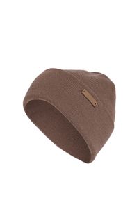 Adidas - Czapka Tonal. Kolor: beżowy. Sezon: zima. Styl: sportowy, elegancki #1