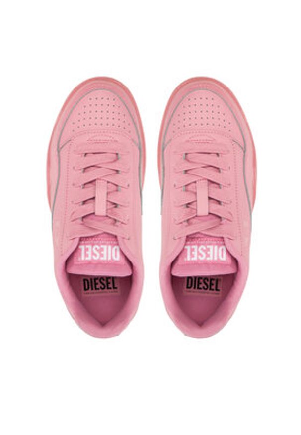 Diesel Sneakersy S-Tracker-D Low W Y03513 P8124 T4292 Różowy. Kolor: różowy. Materiał: skóra