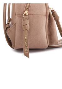 Love Moschino - LOVE MOSCHINO Plecak JC4093PP1PLD110A Szary. Kolor: szary. Materiał: materiał #6