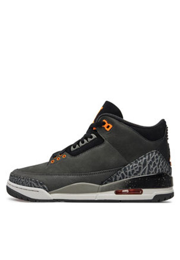 Nike Sneakersy Air Jordan 3 Retro CT8532 080 Szary. Kolor: szary. Materiał: nubuk, skóra. Model: Nike Air Jordan