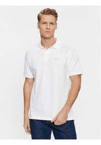 GAP - Gap Polo 586306-05 Biały Regular Fit. Typ kołnierza: polo. Kolor: biały. Materiał: bawełna