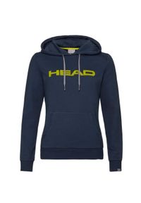 Head - Bluza z kapturem damska CLUB ROSIE. Typ kołnierza: kaptur. Kolor: żółty, niebieski, wielokolorowy. Materiał: bawełna, poliester, materiał, tkanina