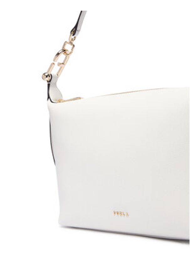 Furla Torebka Tonie Mini WE00877 A.0023 CN 01B00 Biały. Kolor: biały. Materiał: skórzane
