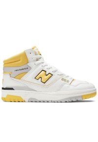 Buty New Balance BB650RCG - białe. Okazja: na co dzień. Wysokość cholewki: przed kolano. Kolor: biały. Materiał: skóra. Szerokość cholewki: normalna. Sezon: lato. Sport: koszykówka, fitness #1