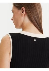 LOLA CASADEMUNT Sukienka dzianinowa LS2616160 Czarny Regular Fit. Kolor: czarny. Materiał: syntetyk #3