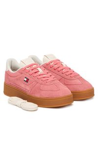 Tommy Jeans Sneakersy The Greenwich Edge Max Suede EN0EN02989 Różowy. Kolor: różowy. Materiał: zamsz, skóra #3