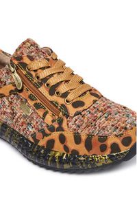 Laura Vita Sneakersy Burton 1123 Kolorowy. Materiał: skóra. Wzór: kolorowy #4